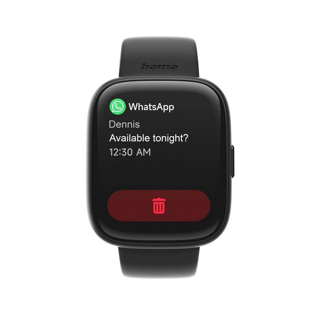 Monitory aktywności z logo – monitor aktywności hama smartwatch 4000 VH031-03_AAB01 Monitor Aktywności Hama Smartwatch 4000 VH031-03_AAB01