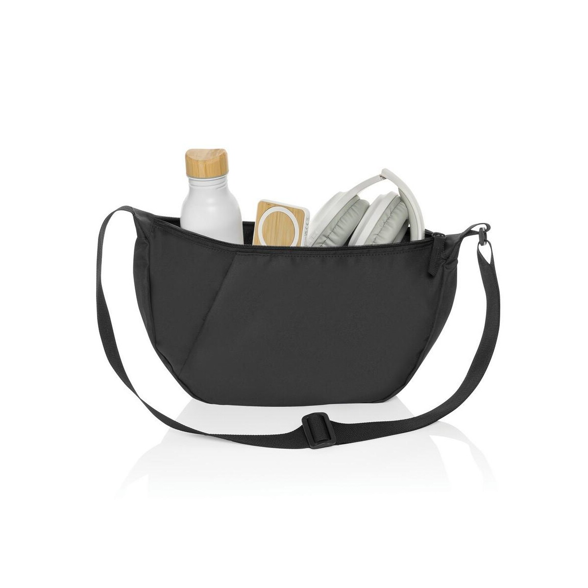 Nerki z logo – saszetka zapinana w pasie crescent xl aware™ rpet P763.5101__B_5 Saszetka zapinana w pasie Crescent XL Aware™ RPET P763.5101__B_5
