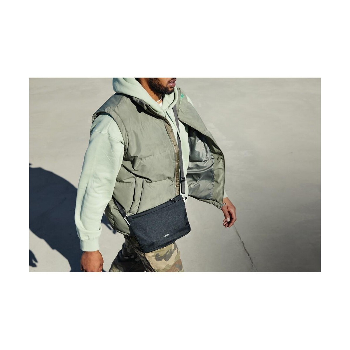 Nerki z logo – saszetka zapinana w pasie, nerka bellroy P763.3801__M_401 Saszetka zapinana w pasie, nerka Bellroy P763.3801__M_401
