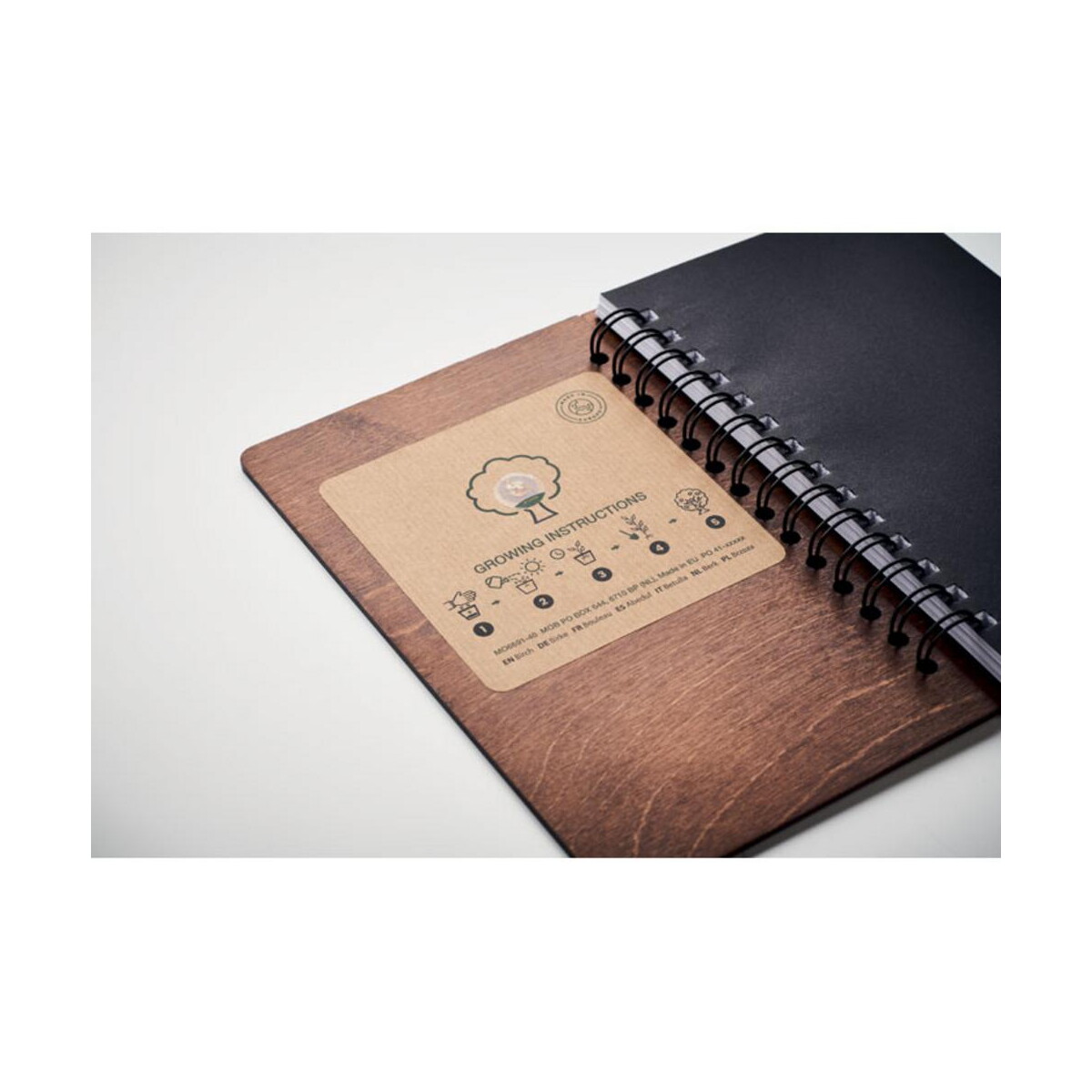 Notatniki z logo – brzozowy zeszyt a5 growbook savage mo2251-01-detail Brzozowy zeszyt A5 GROWBOOK SAVAGE mo2251-01-detail