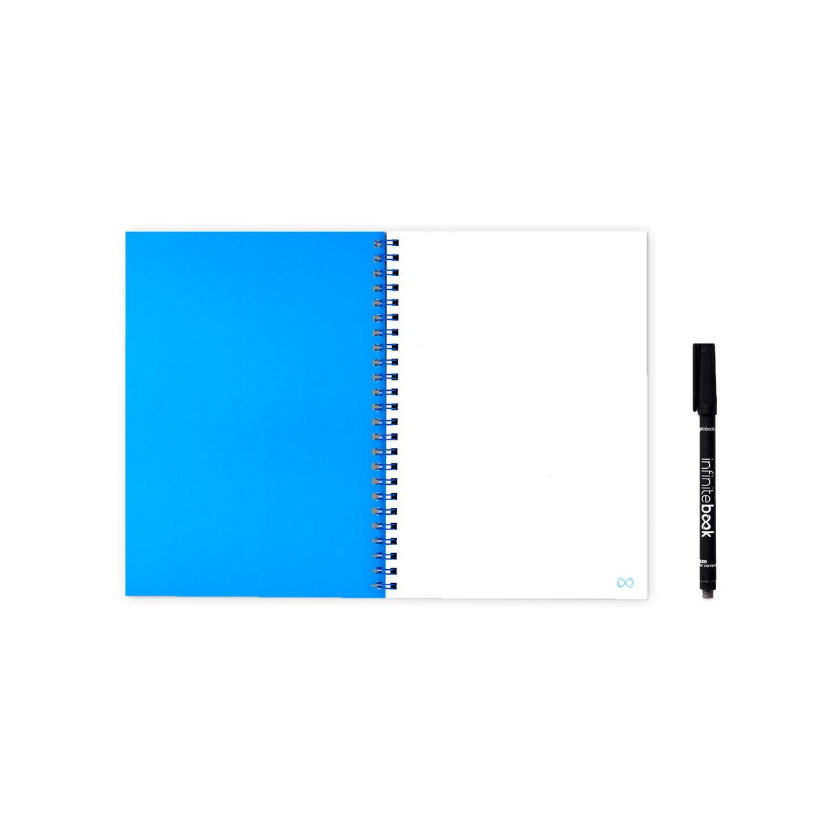 Notatniki z logo – infinitebook plain a5. infinitebook z elastyczną okładką i 15 zwykłymi stronami do tablicy 33200_114-a INFINITEBOOK PLAIN A5. Infinitebook z elastyczną okładką i 15 zwykłymi stronami do tablicy 33200_114-a