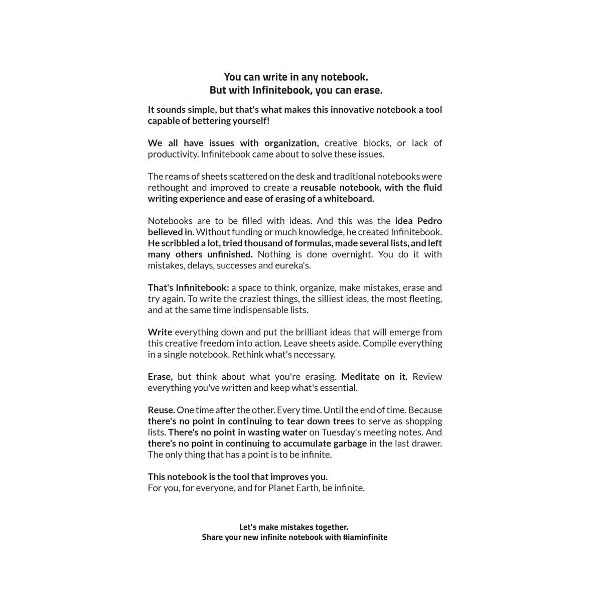 Notatniki z logo – infinitebook plain a5. infinitebook z elastyczną okładką i 15 zwykłymi stronami do tablicy 33200_e INFINITEBOOK PLAIN A5. Infinitebook z elastyczną okładką i 15 zwykłymi stronami do tablicy 33200_e