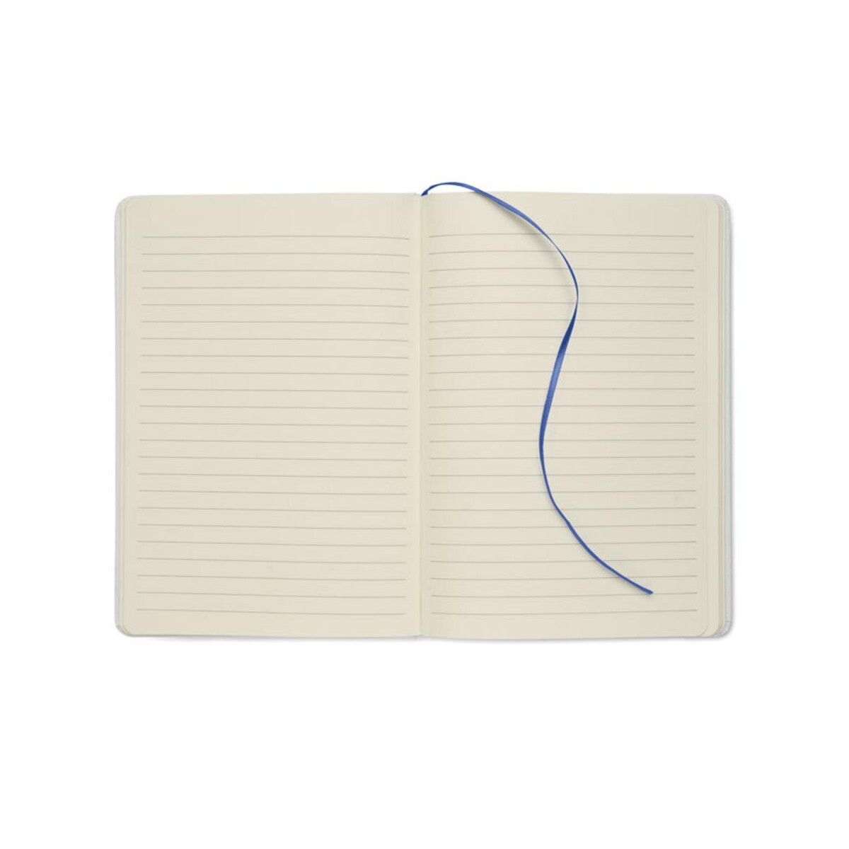Notatniki z logo – kolorowy notatnik a5 route white mo2578-04-top Kolorowy notatnik A5 ROUTE WHITE mo2578-04-top
