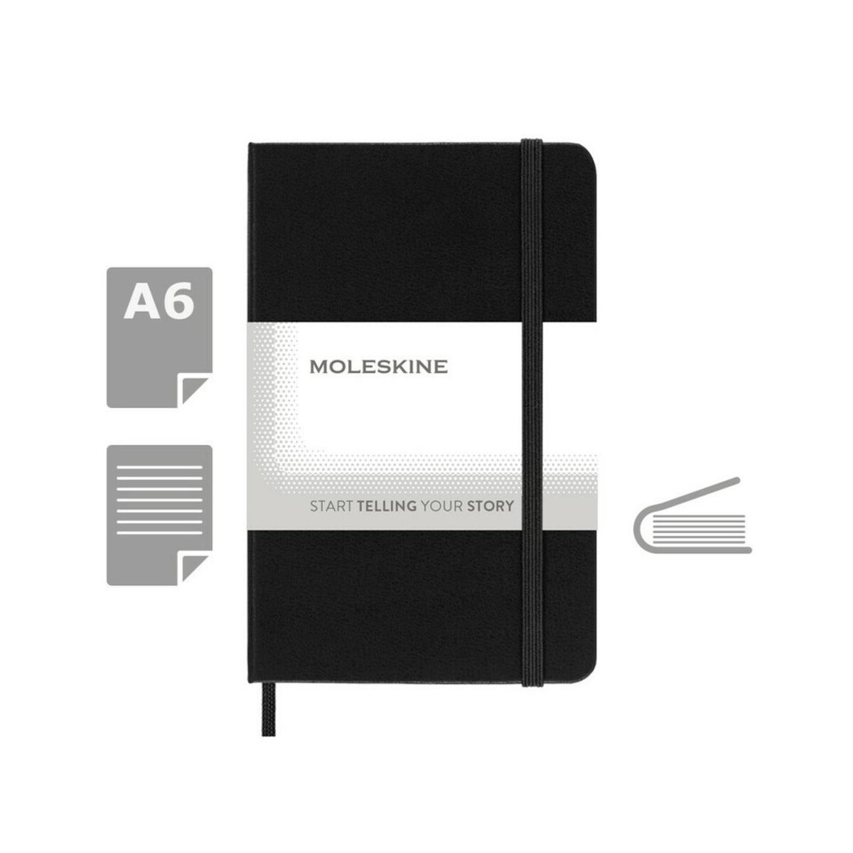 Notatniki z logo – moleskine notatnik ok. a6 VM201-03_AAA00 MOLESKINE Notatnik ok. A6 VM201-03_AAA00