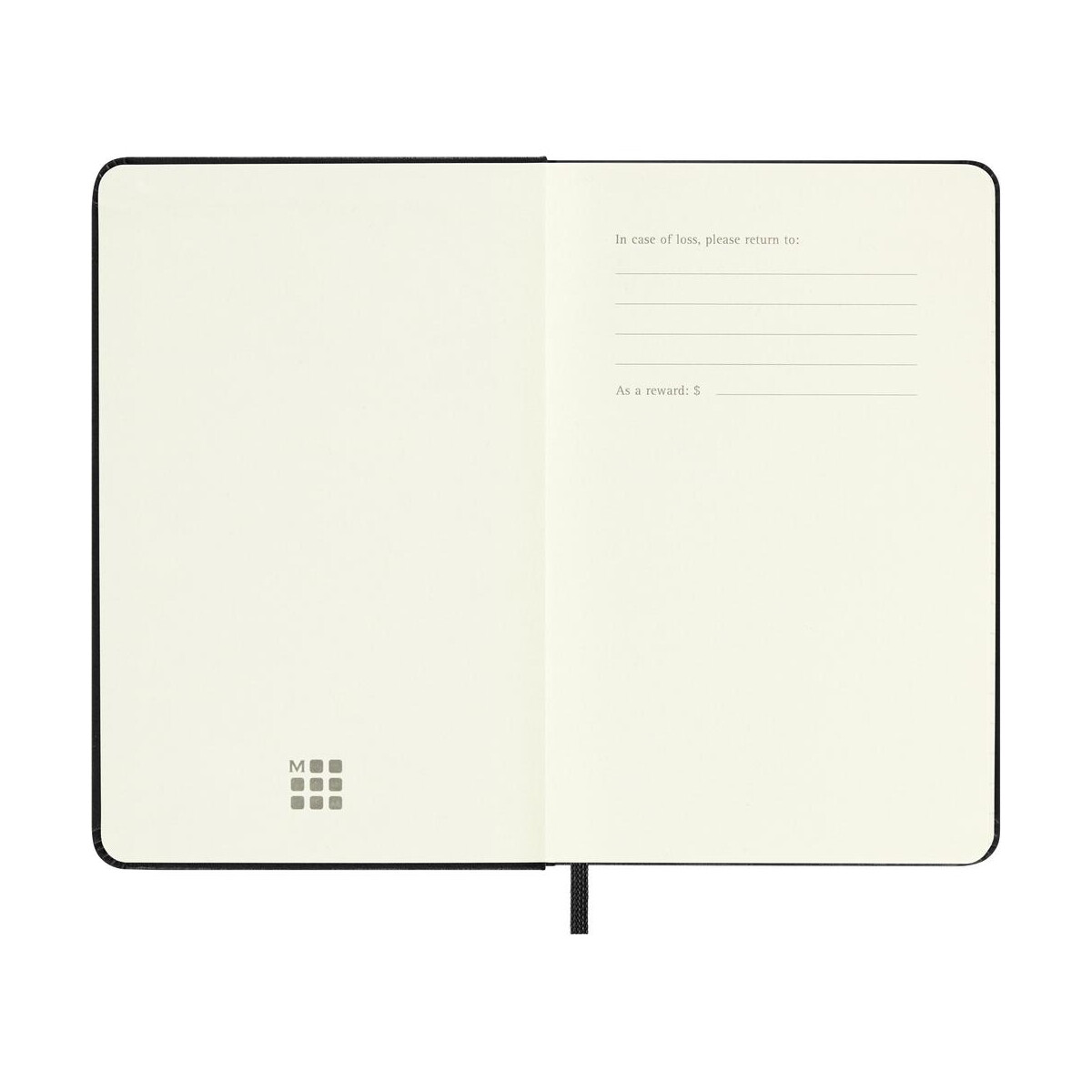 Notatniki z logo – moleskine notatnik ok. a6 VM201-03_INS01 MOLESKINE Notatnik ok. A6 VM201-03_INS01