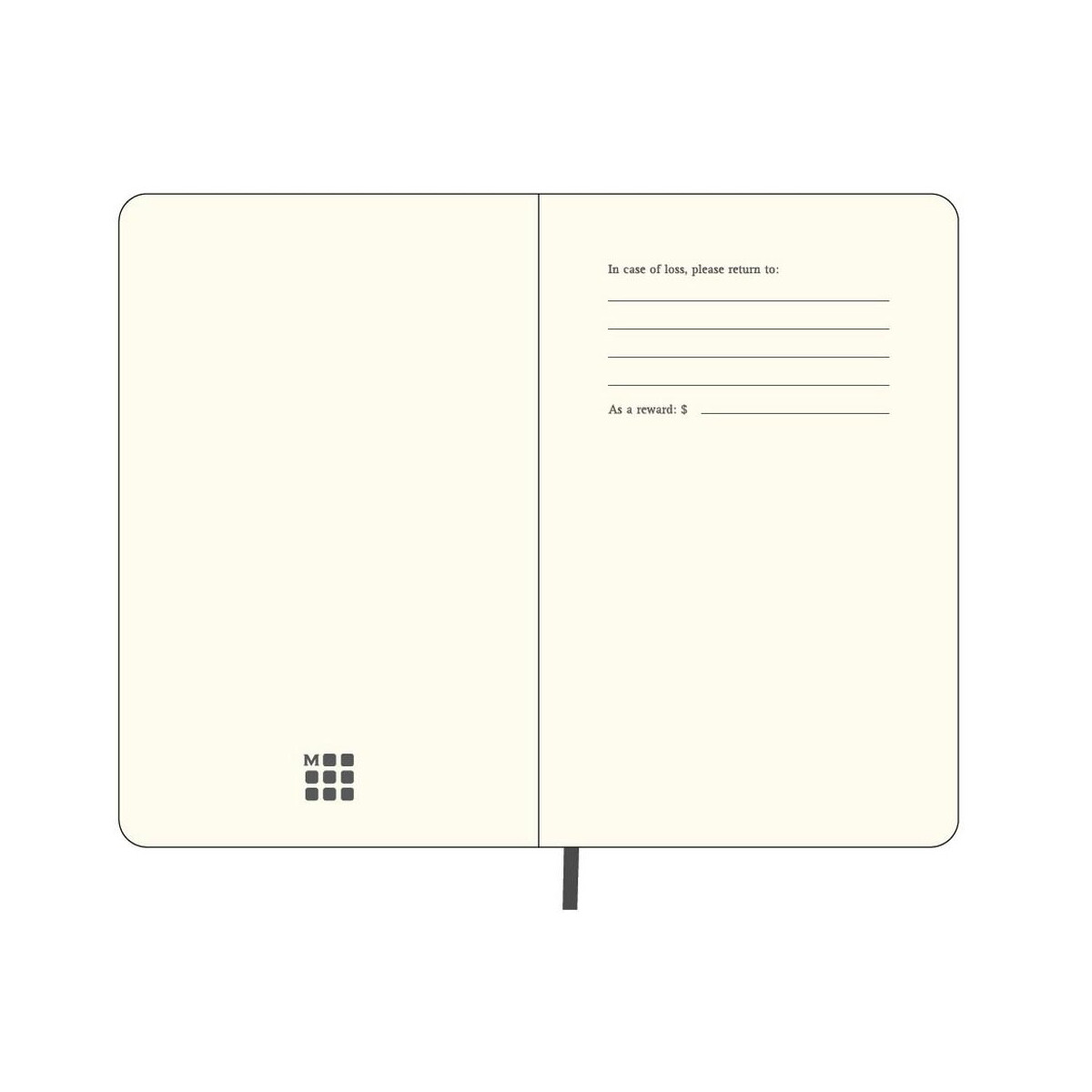 Notatniki z logo – moleskine notatnik ok. a6 VM202-03_INS01 MOLESKINE Notatnik ok. A6 VM202-03_INS01