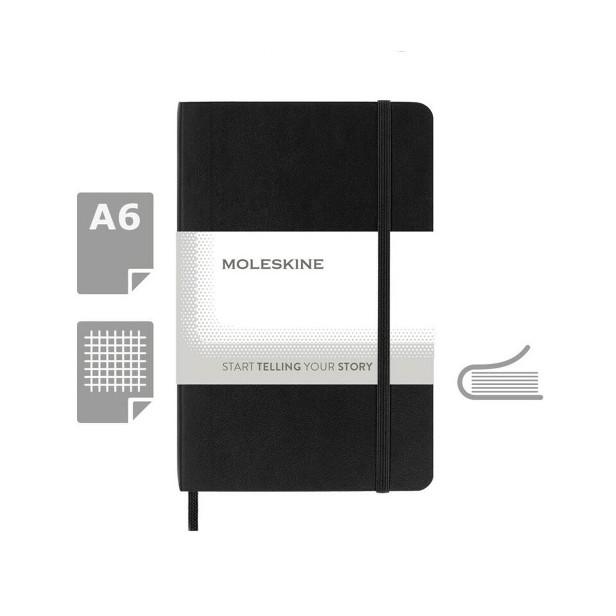 Notatniki z logo – moleskine notatnik ok. a6 VM208-03_AAA00 MOLESKINE Notatnik ok. A6 VM208-03_AAA00