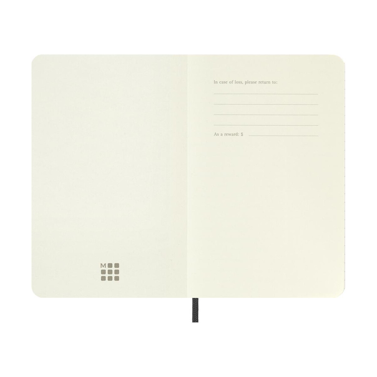 Notatniki z logo – moleskine notatnik ok. a6 VM208-03_INS01 MOLESKINE Notatnik ok. A6 VM208-03_INS01
