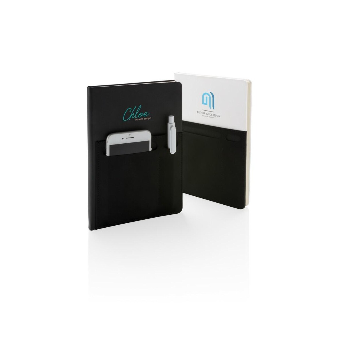 Notatniki z logo – notatnik a5 deluxe P773.011__D_G_200 Notatnik A5 Deluxe P773.011__D_G_200