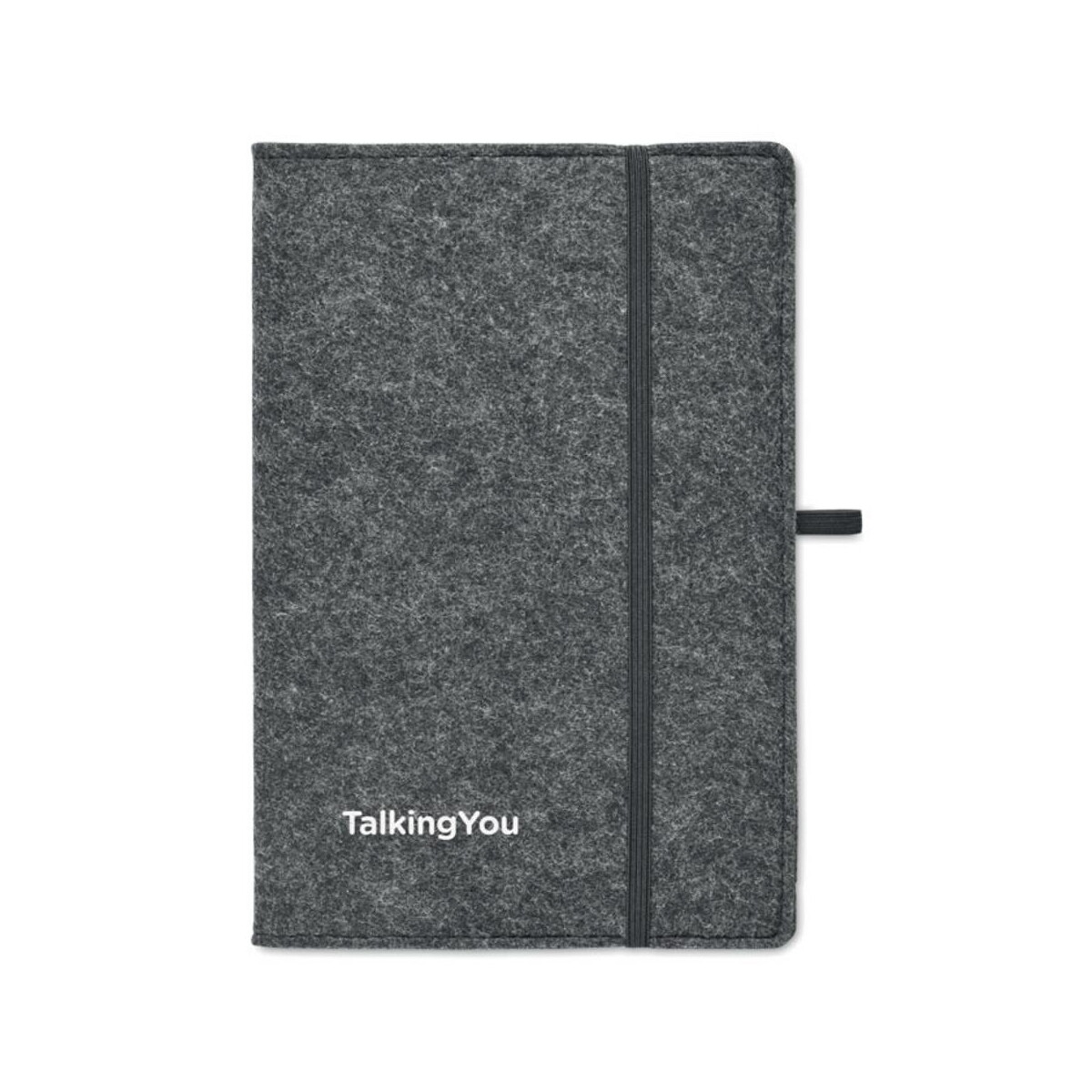 Notatniki z logo – notes a5 z filcu rpet feltbook mo2093-15-top Notes A5 z filcu RPET FELTBOOK mo2093-15-top