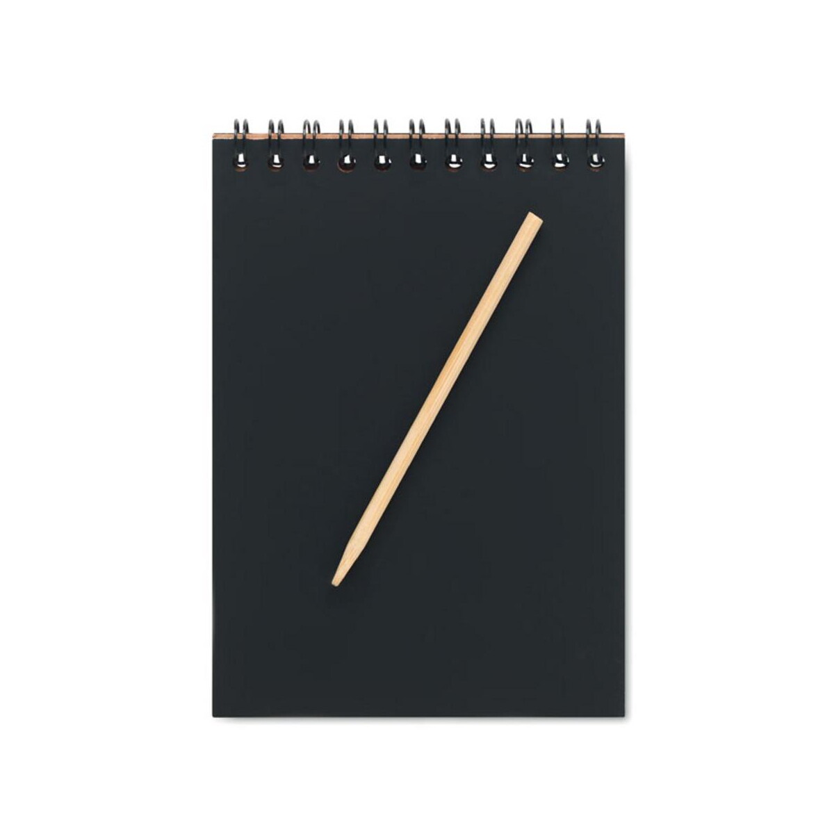 Notatniki z logo – notes z papierem typu zdrapka black mo6699-40-back Notes z papierem typu zdrapka BLACK mo6699-40-back