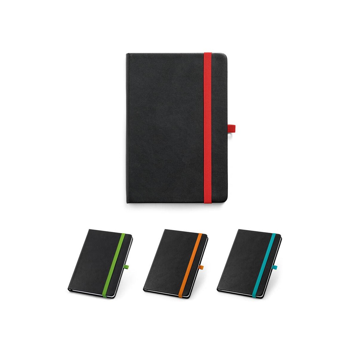 Notatniki z logo – roth. notatnik a5 pu z kartkami w linie 93592_set ROTH. Notatnik A5 PU z kartkami w linie 93592_set