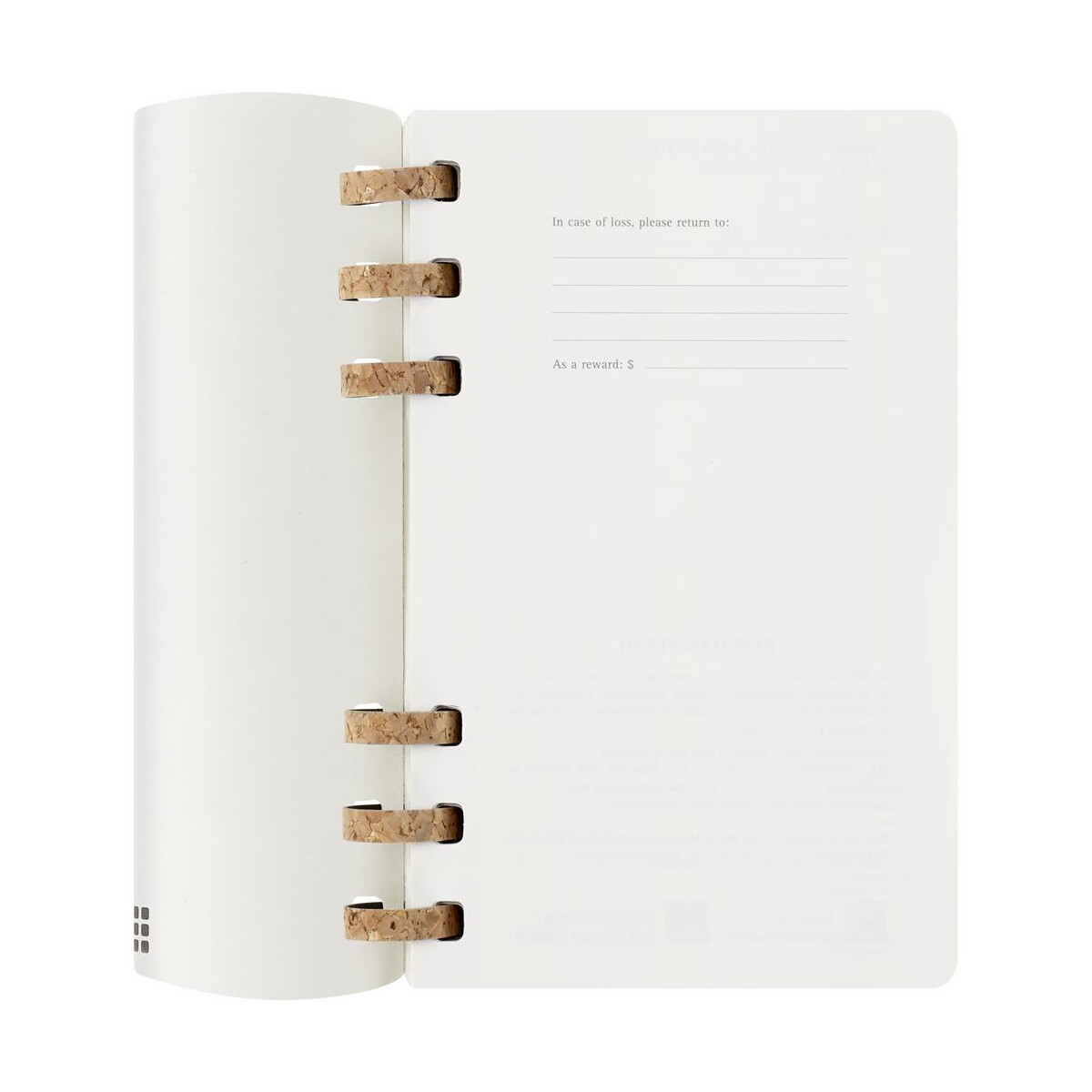 Notatniki z logo – spiralny kalendarz moleskine VM790.2026-03_INS01 Spiralny kalendarz MOLESKINE VM790.2026-03_INS01