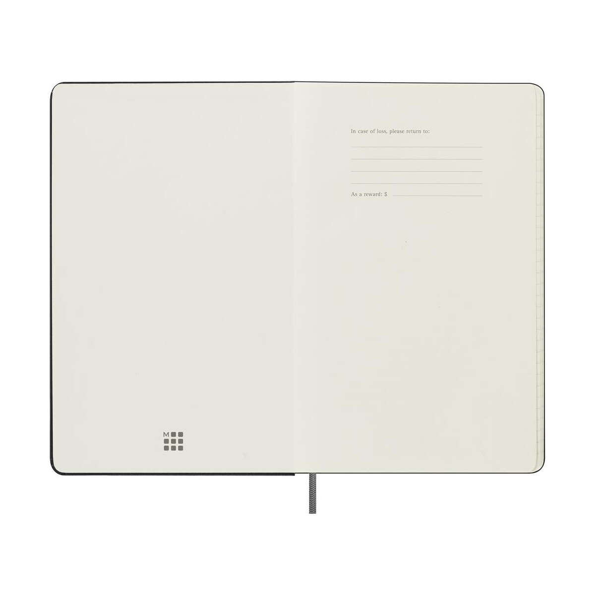 Notatniki z logo – spiralny kalendarz moleskine undated VM990-03_INS01 Spiralny kalendarz MOLESKINE UNDATED VM990-03_INS01