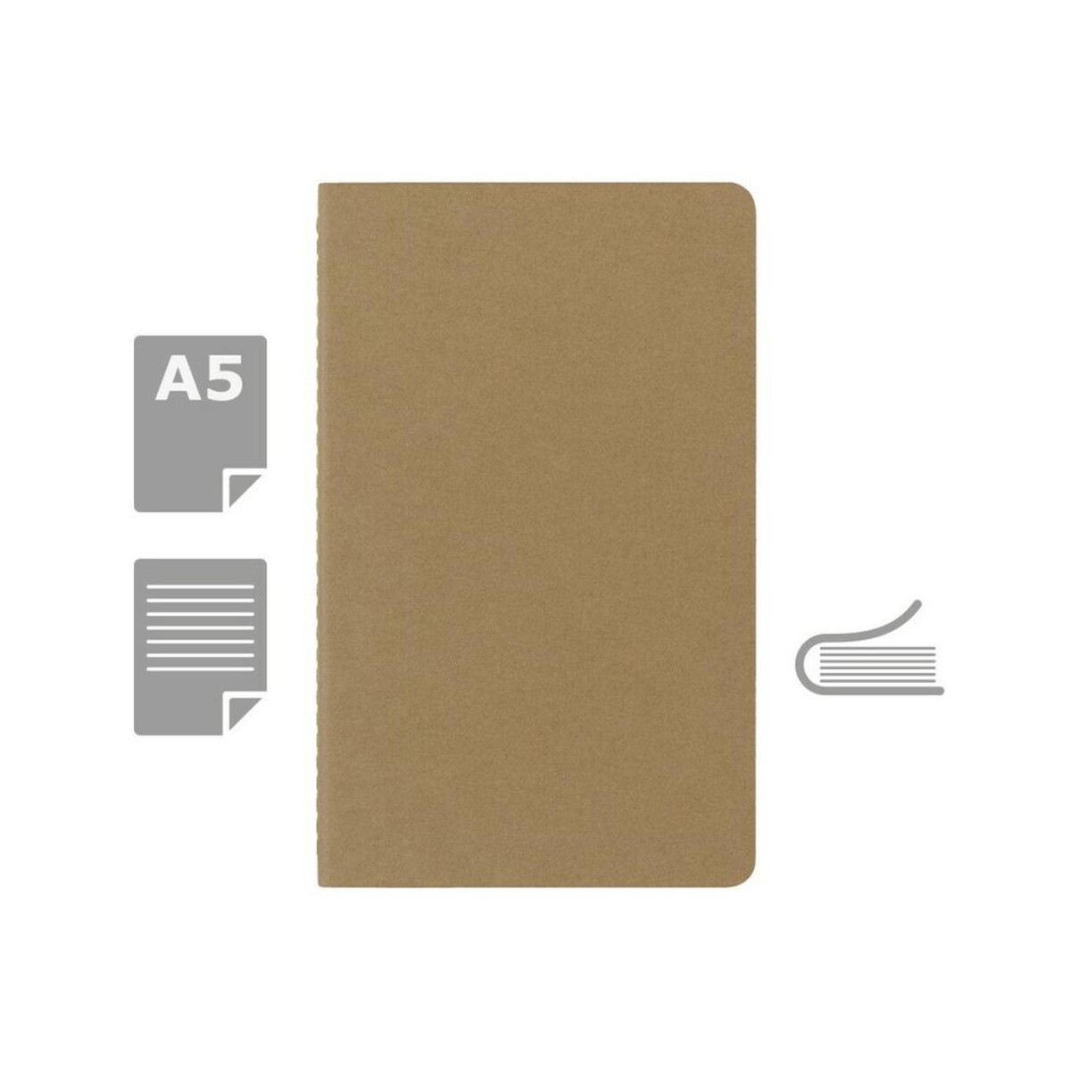 Notatniki z logo – zeszyt moleskine cahier journal ok. a5 VM022-00_AAA00 Zeszyt MOLESKINE Cahier Journal ok. A5 VM022-00_AAA00