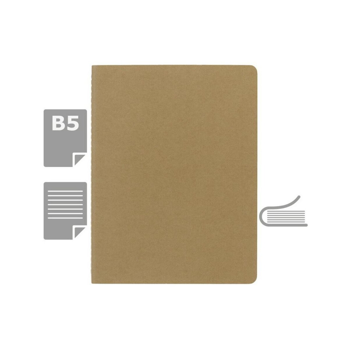 Notatniki z logo – zeszyt moleskine cahier journal ok. b5 VM040-00_AAA00 Zeszyt MOLESKINE Cahier Journal ok. B5 VM040-00_AAA00