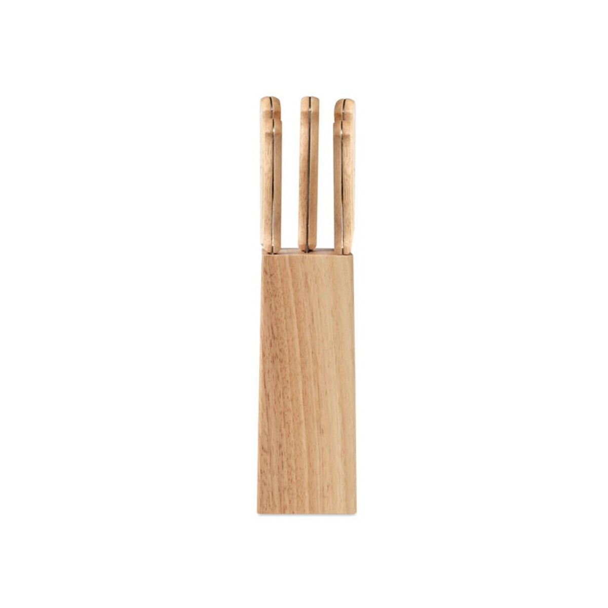 Noże z logo – 5-częściowy zestaw noży gourmet mo6308-40-back 5-częściowy zestaw noży GOURMET mo6308-40-back