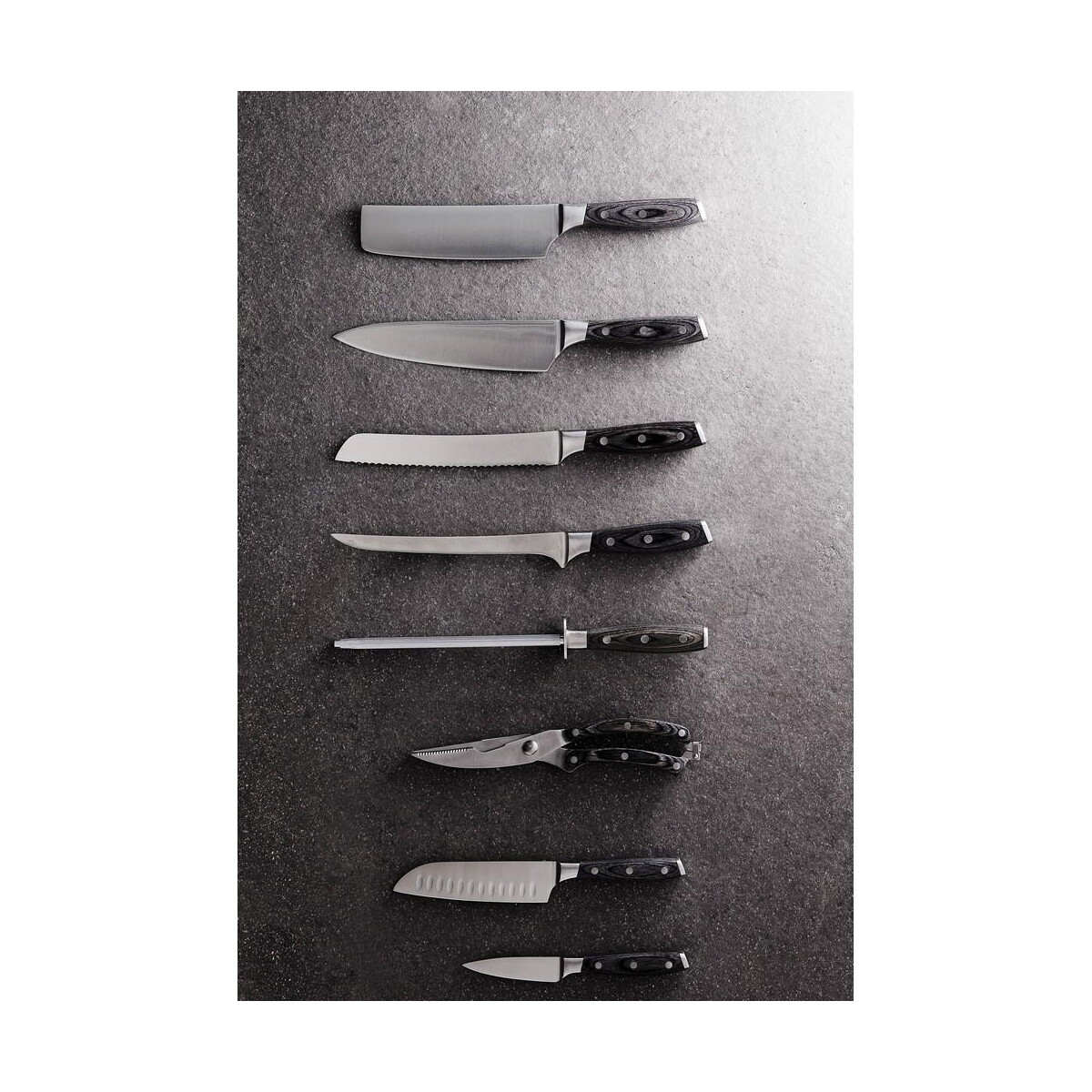Noże z logo – nóż santoku vinga kaiser VG008-32_1653__M_405 Nóż santoku VINGA Kaiser VG008-32_1653__M_405