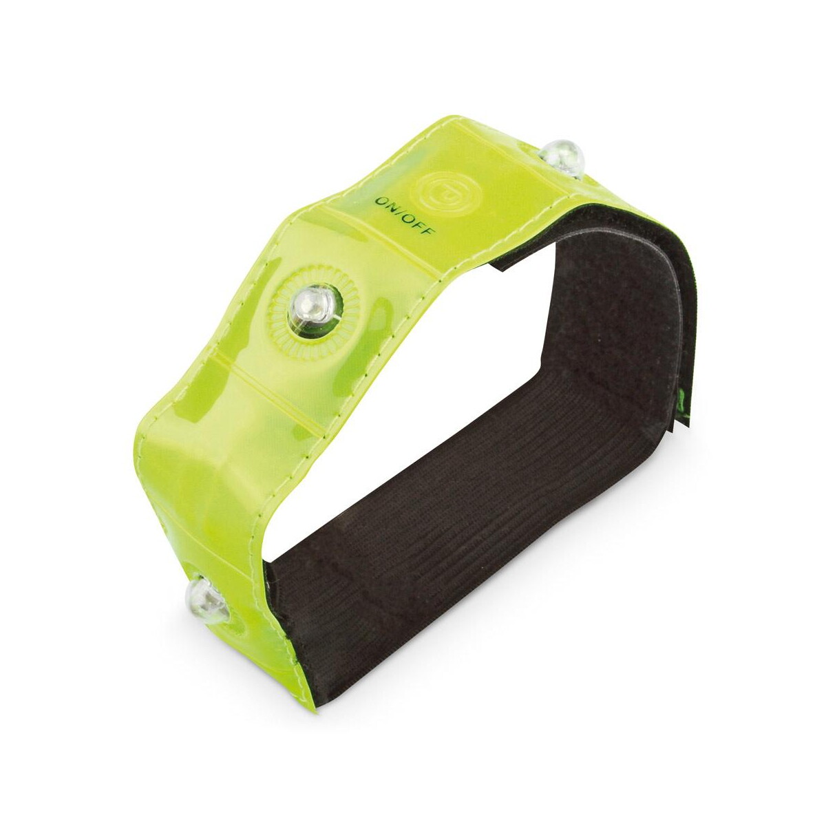 Odblaski z logo – visible. opaska odblaskowa z 4 czerwonymi diodami led 98515_108-d VISIBLE. Opaska odblaskowa z 4 czerwonymi diodami LED 98515_108-d