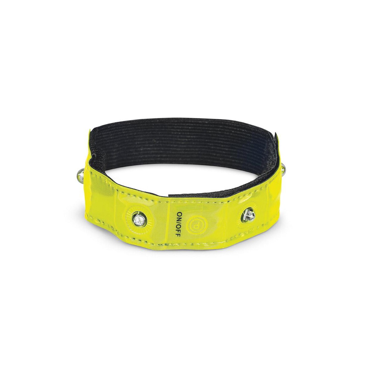 Odblaski z logo – visible. opaska odblaskowa z 4 czerwonymi diodami led 98515_108 VISIBLE. Opaska odblaskowa z 4 czerwonymi diodami LED 98515_108