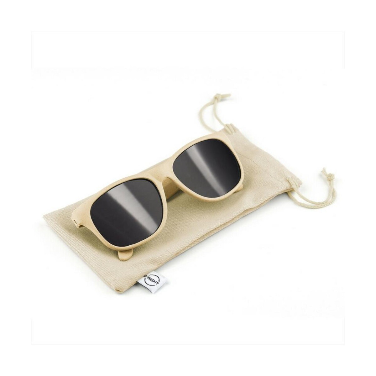 Okulary przeciwsłoneczne B'RIGHT, bawełniane etui w komplecie | Adam V7375-00_AAA01