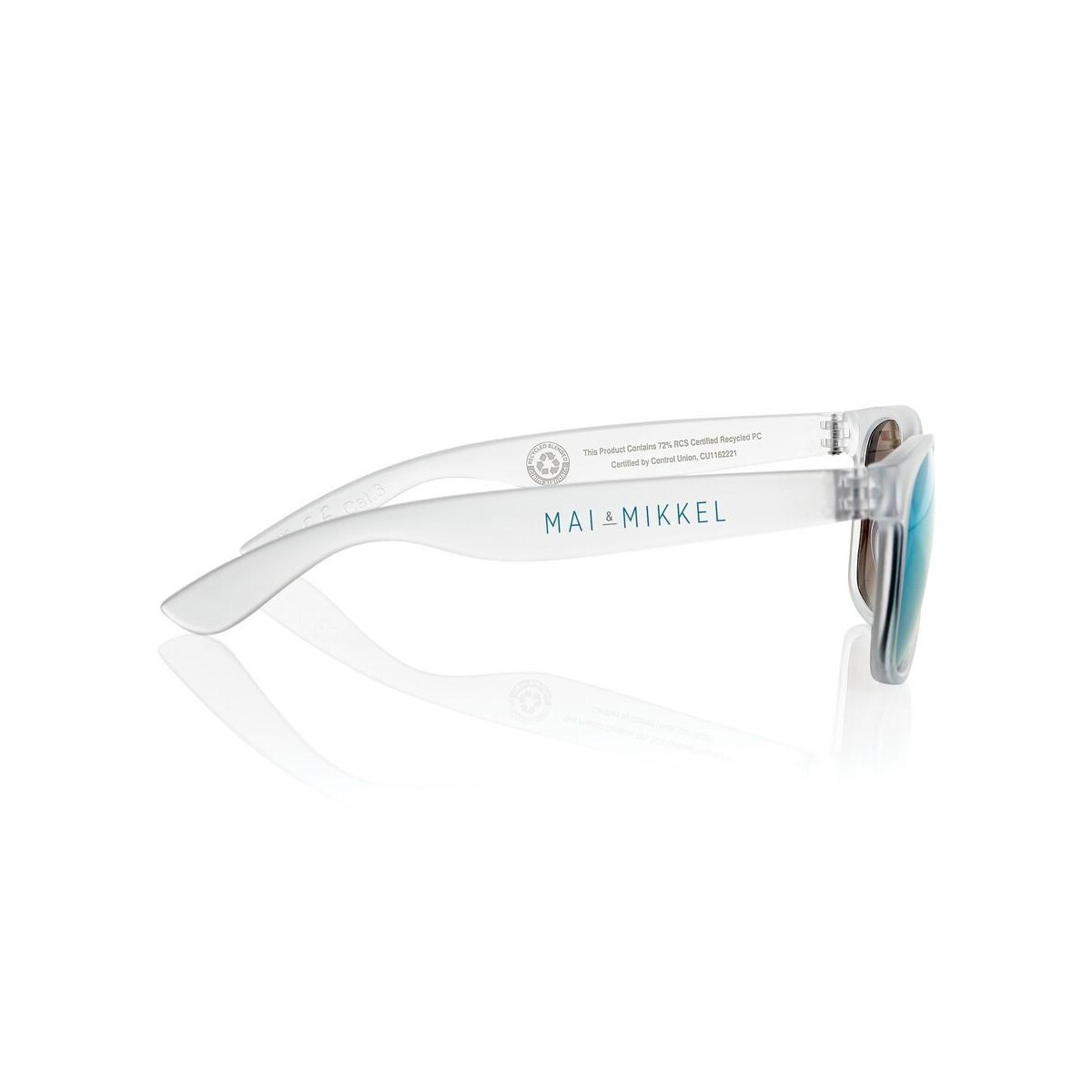 Okulary z logo – okulary przeciwsłoneczne, pc z recyklingu P453.8703__D_100 Okulary przeciwsłoneczne, PC z recyklingu P453.8703__D_100