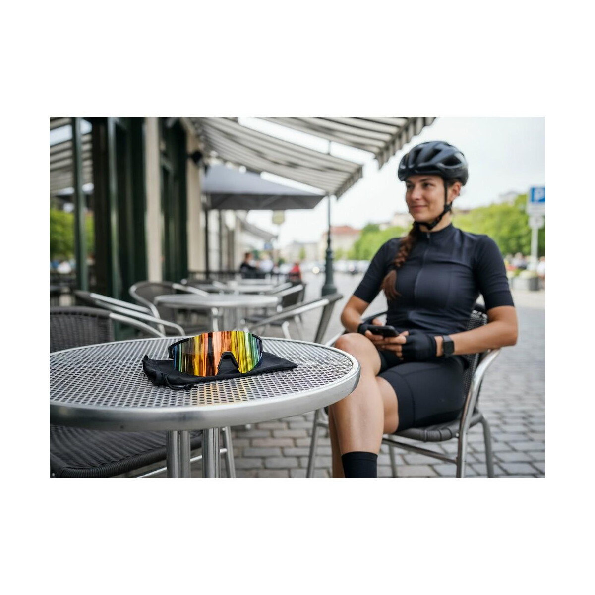 Okulary z logo – okulary przeciwsłoneczne, sportowe | dolor VA907-99_ATM02 Okulary przeciwsłoneczne, sportowe | Dolor VA907-99_ATM02