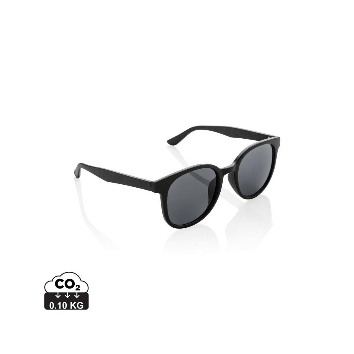 Okulary z logo – okulary przeciwsłoneczne ze słomy pszenicznej P453.911_S_0 Okulary przeciwsłoneczne ze słomy pszenicznej P453.911_S_0