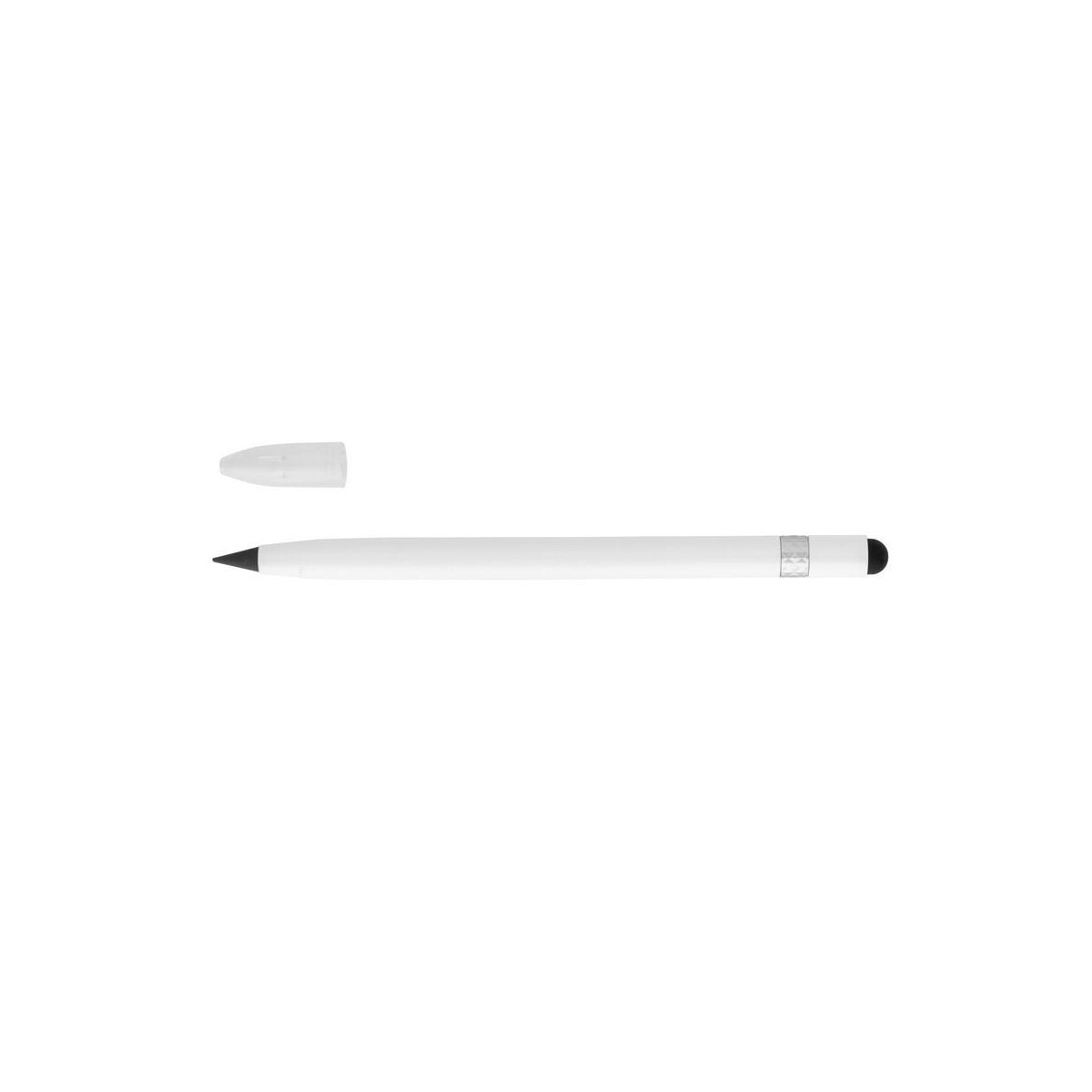 Ołówki z logo – aluminiowy „wieczny” ołówek z gumką P611.123__B_2 Aluminiowy