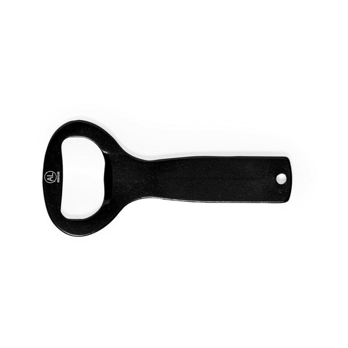 Otwieracze z logo – otwieracz do butelek z aluminium z recyklingu V2107-03_ITP01 Otwieracz do butelek z aluminium z recyklingu V2107-03_ITP01