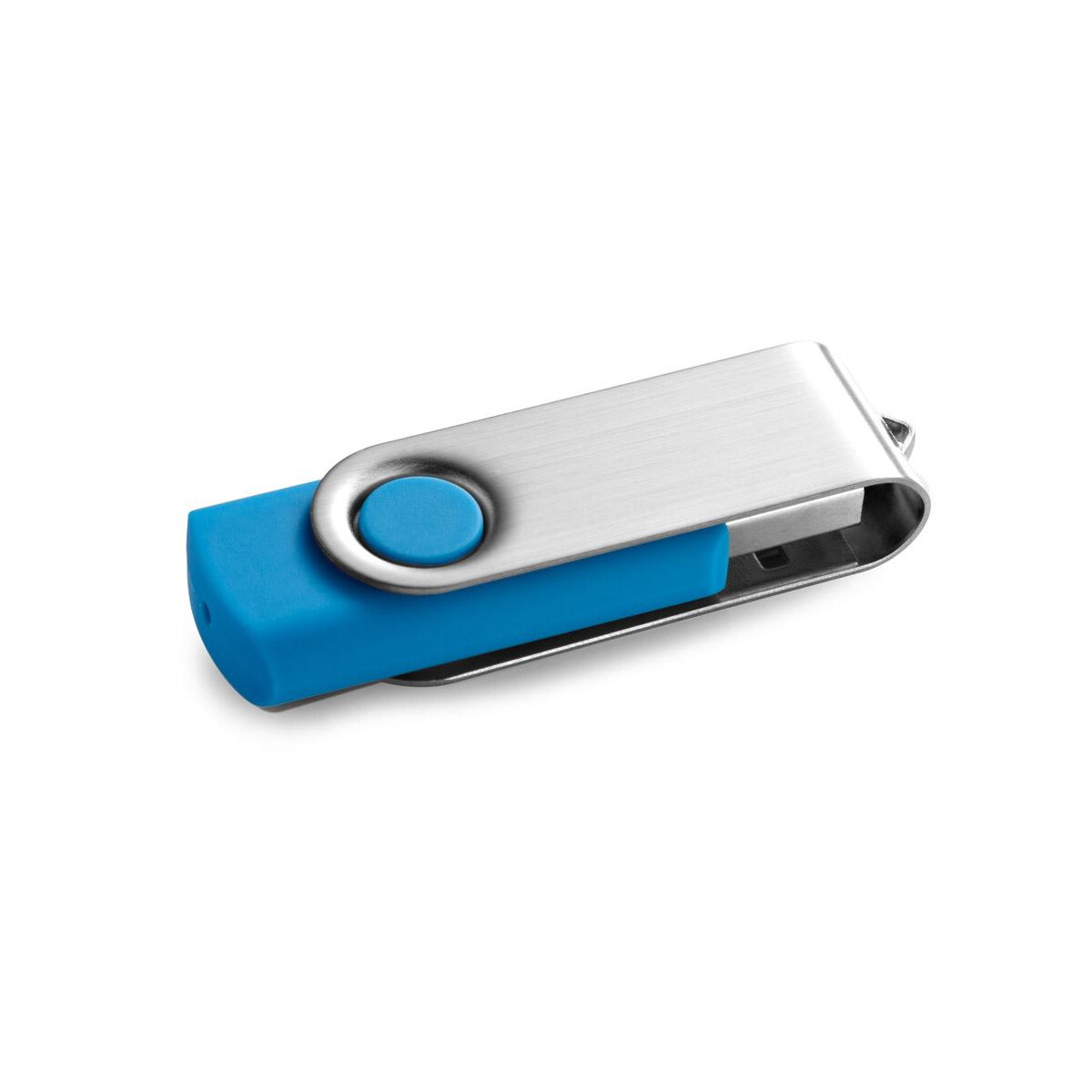 Pamięci usb z logo – claudius 4gb. pamięć flash usb 4 gb z metalowym klipsem 97548_124 CLAUDIUS 4GB. Pamięć flash USB 4 GB z metalowym klipsem 97548_124