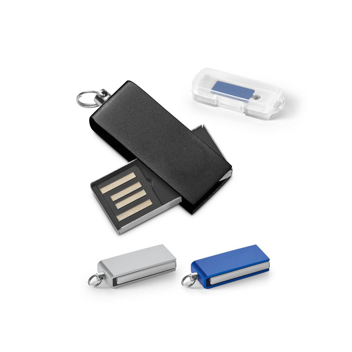 SIMON 8GB. Mini-pendrive 8 GB UDP z aluminium 97434_set