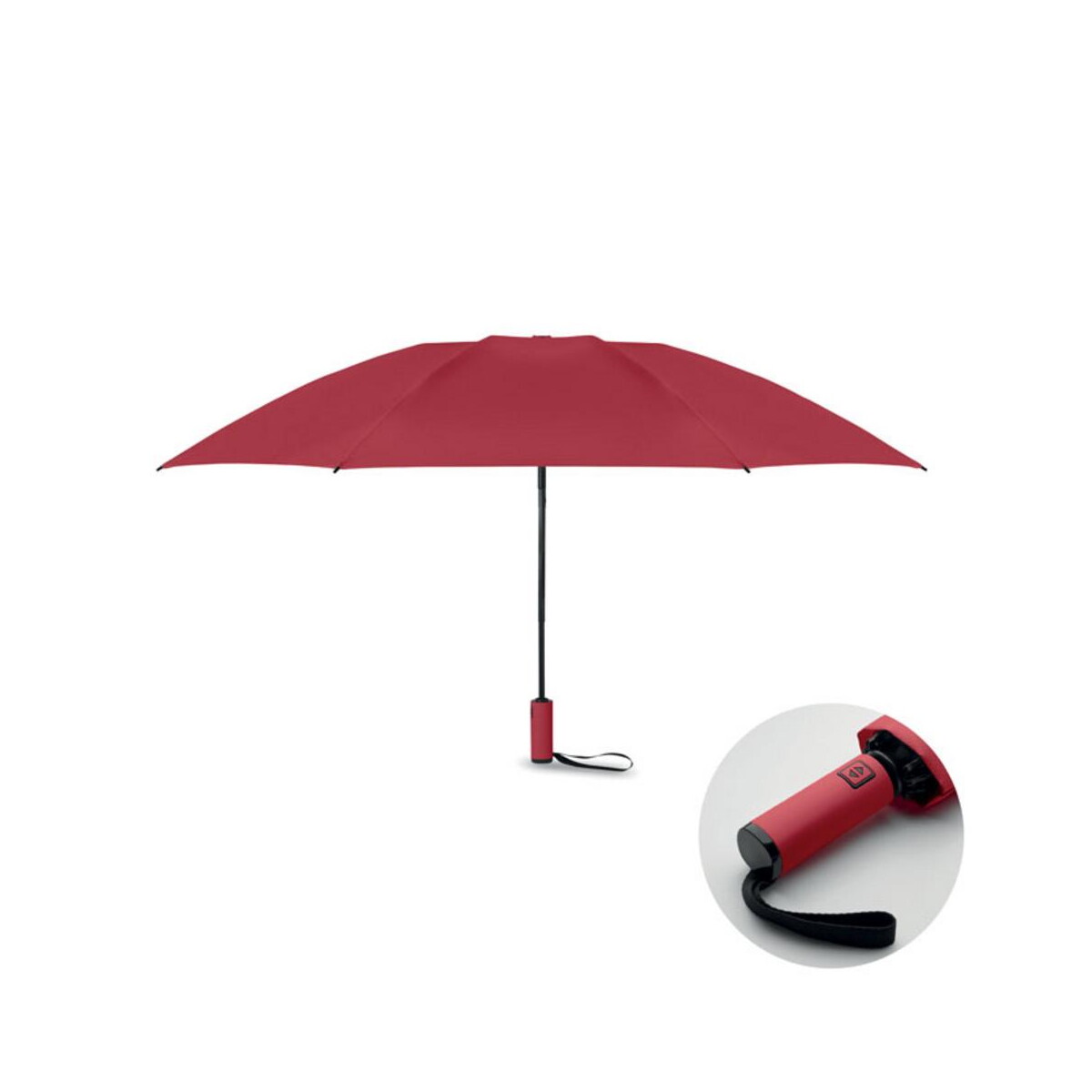 Parasole klasyczne z logo – 23″ wiatroodporny parasol agumbe mo2925-02 23″ wiatroodporny parasol AGUMBE mo2925-02