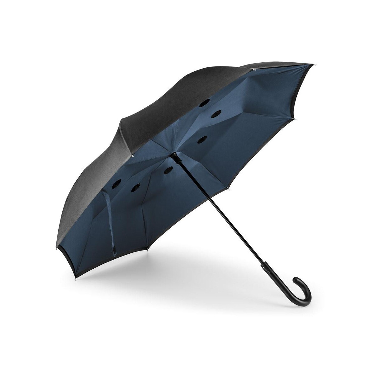 Parasole klasyczne z logo – angela. parasol dwustronny 190t pongee 99146_104 ANGELA. Parasol dwustronny 190T pongee 99146_104