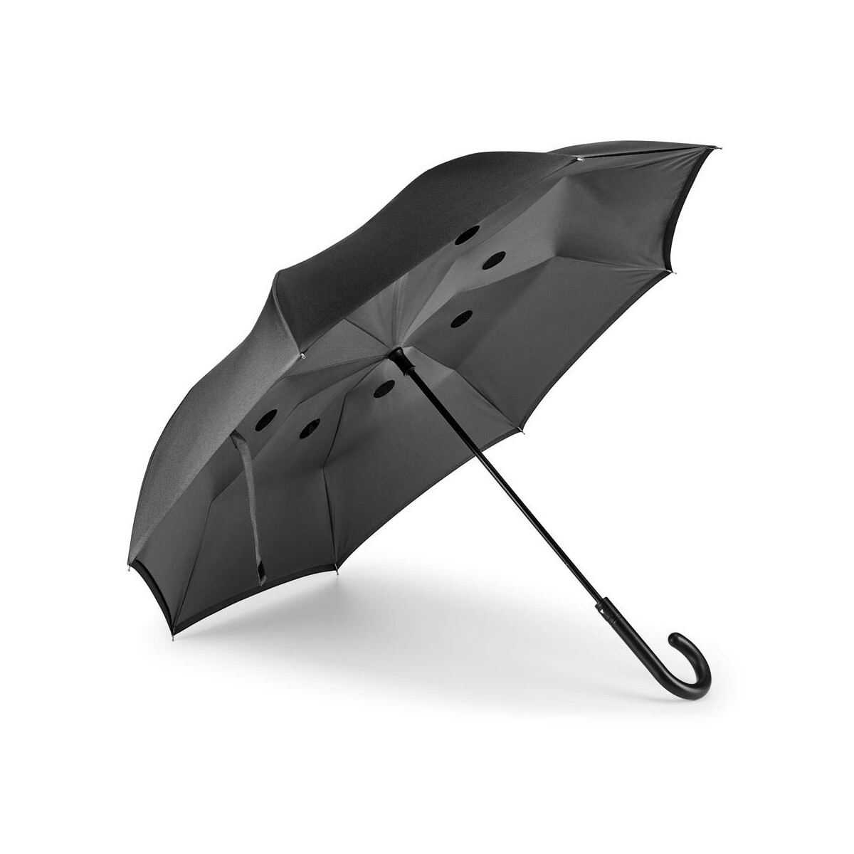 Parasole klasyczne z logo – angela. parasol dwustronny 190t pongee 99146_113 ANGELA. Parasol dwustronny 190T pongee 99146_113