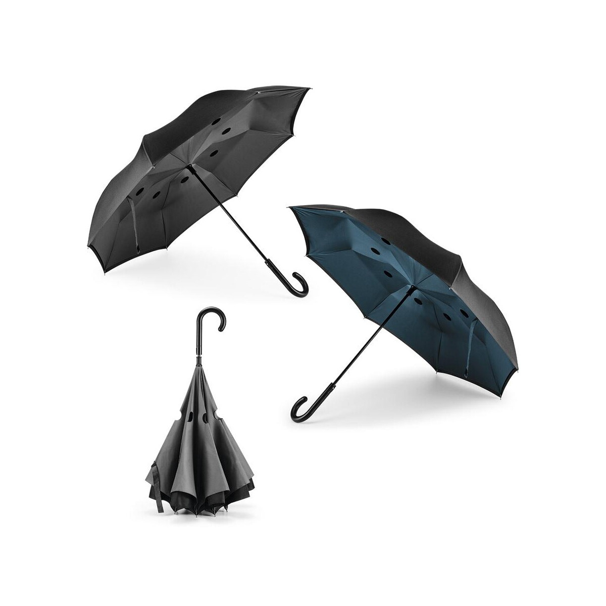 ANGELA. Parasol dwustronny 190T pongee 99146_set