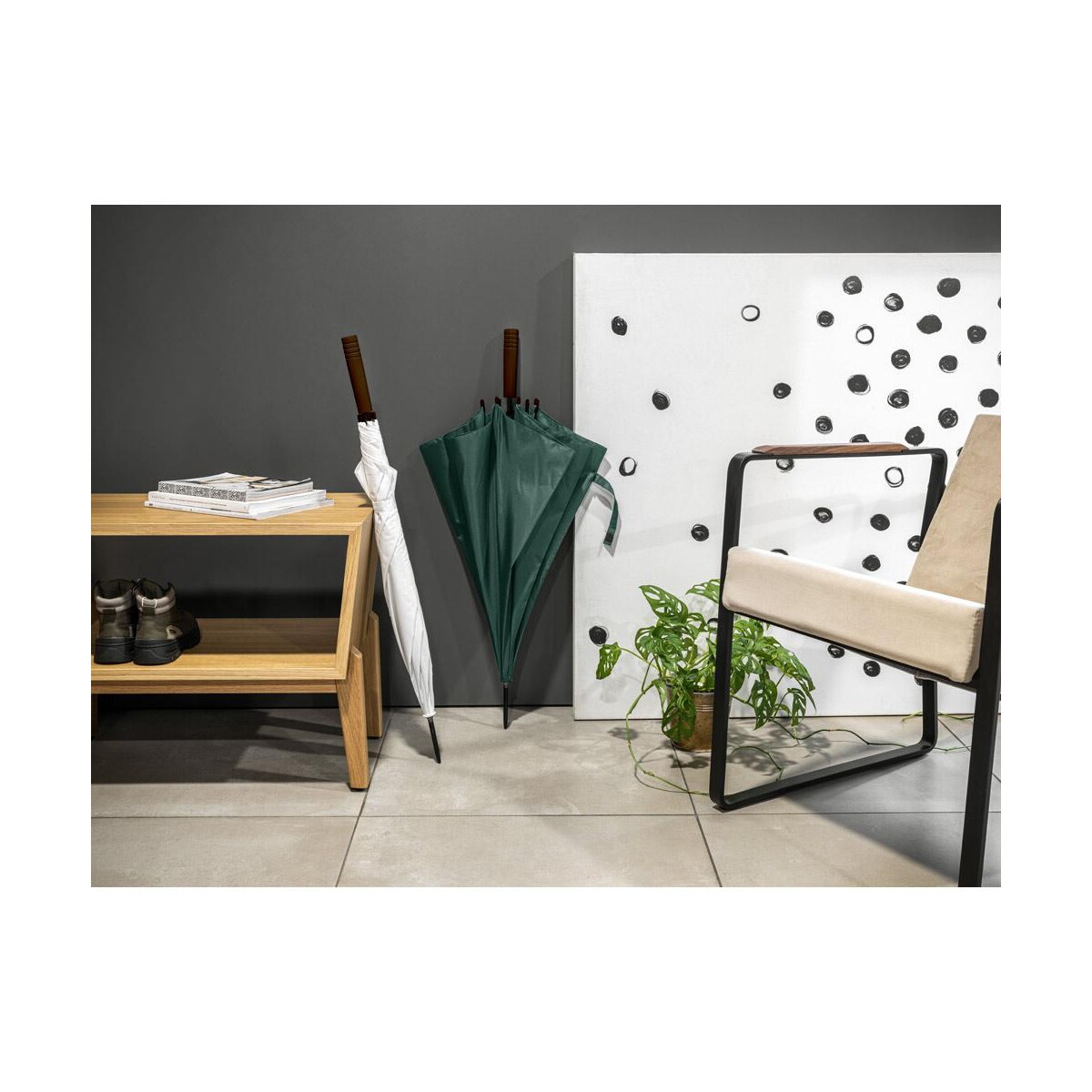 Parasole klasyczne z logo – apolo. parasol poliestru pochodzącego (100% rpet) pongee z automatycznym otwieraniem 99149_amb APOLO. Parasol poliestru pochodzącego (100% rPET) pongee z automatycznym otwieraniem 99149_amb