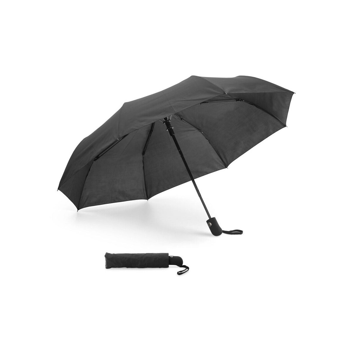 JACOBS. Parasol składany 190T pongee z automatycznym otwieraniem 99144_set