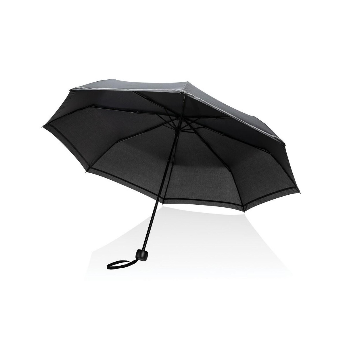 Parasole klasyczne z logo – mały parasol 20.5″ impact aware™ rpet P850.541__B_4 Mały parasol 20.5