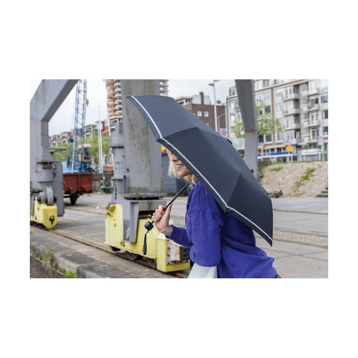 Parasole klasyczne z logo – mały parasol 20.5″ impact aware™ rpet P850.541__M_400 Mały parasol 20.5