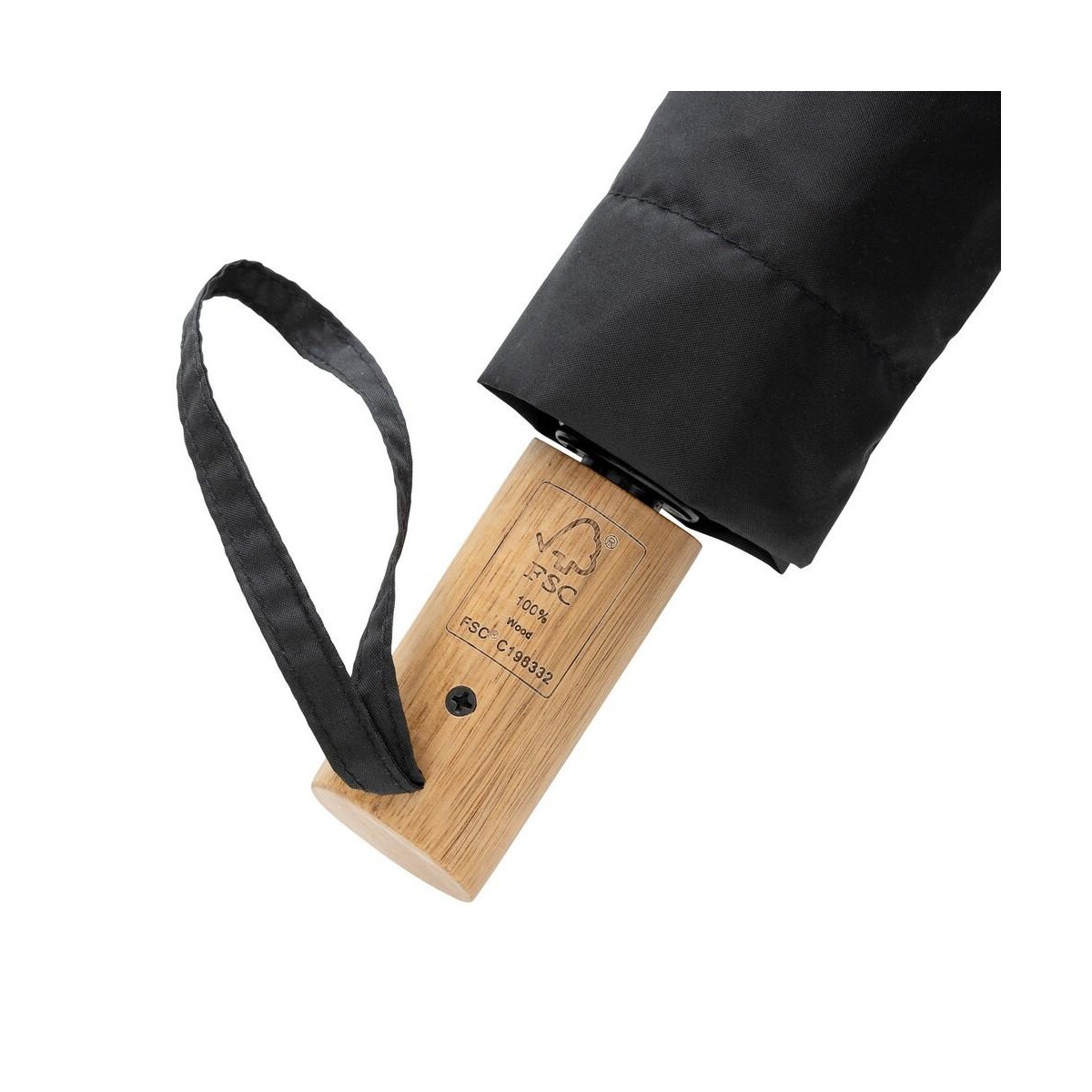 Parasole klasyczne z logo – mały parasol automatyczny 21″ kaycey aware™ rpet P850.7001__B_5 Mały parasol automatyczny 21