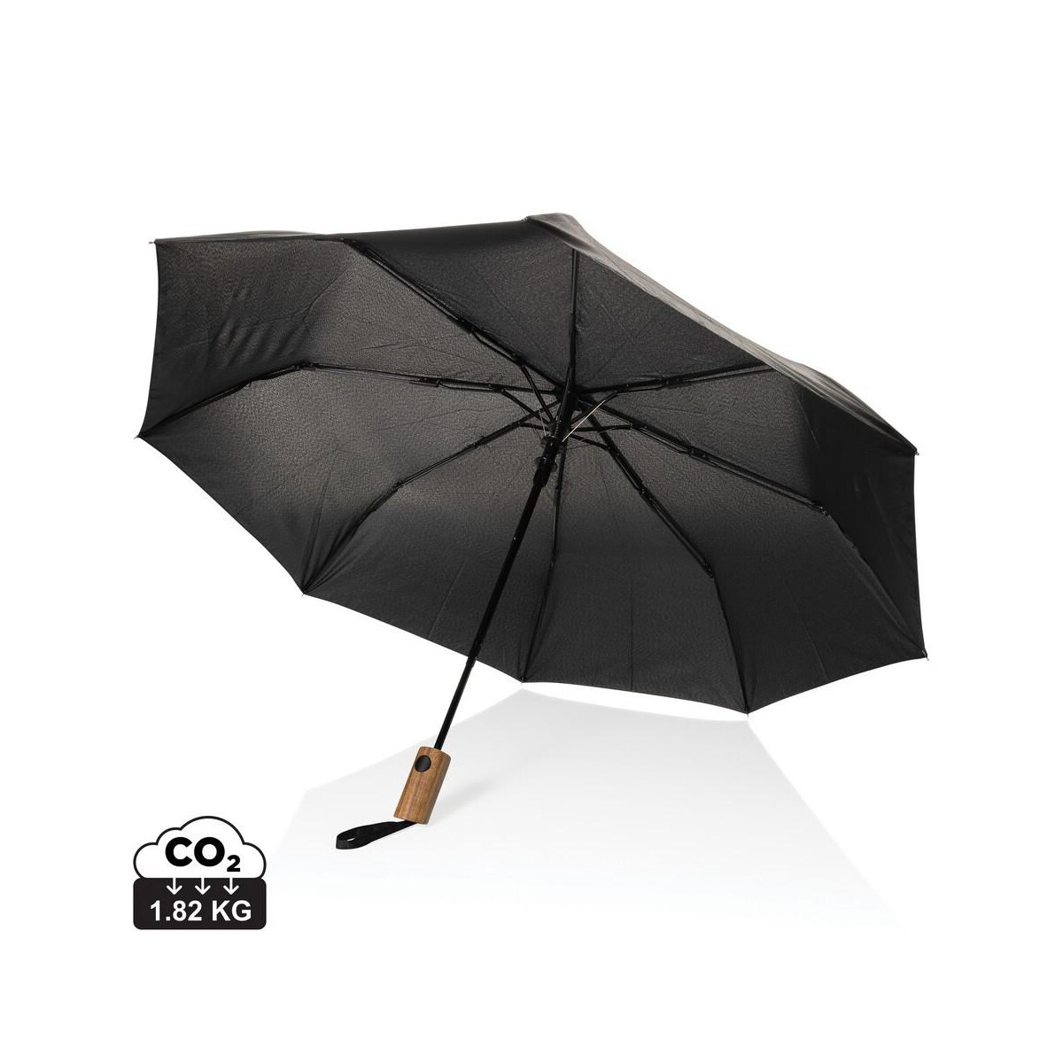 Parasole klasyczne z logo – mały parasol automatyczny 21″ kaycey aware™ rpet P850.7001__S_0 Mały parasol automatyczny 21