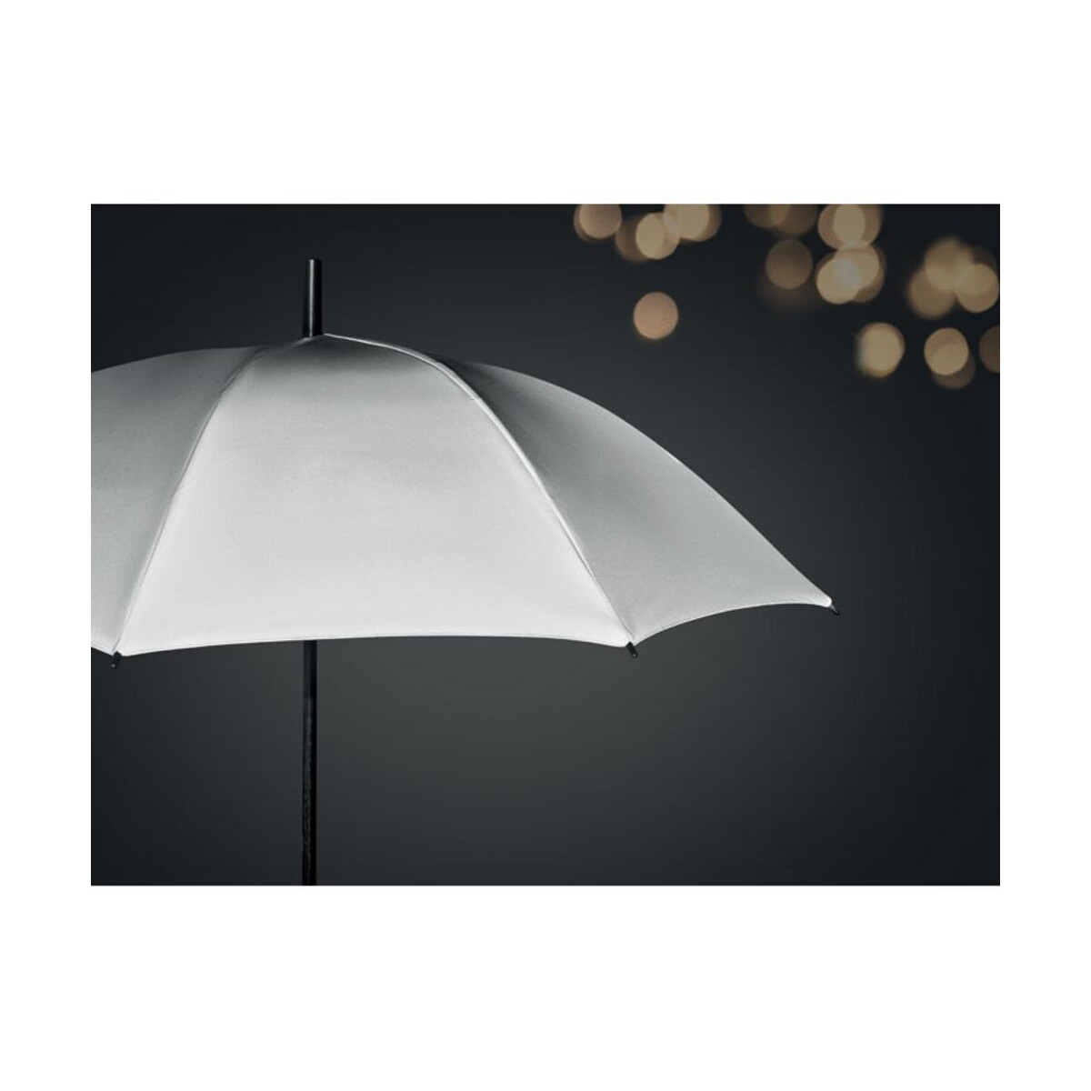 Parasole klasyczne z logo – odblaskowy parasol visibrella mo6132-16-detail Odblaskowy parasol VISIBRELLA mo6132-16-detail
