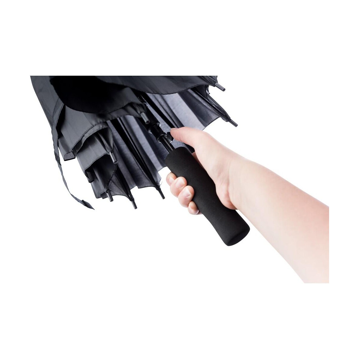 Parasole klasyczne z logo – parasol automatyczny V0797-03_AAA03 Parasol automatyczny V0797-03_AAA03