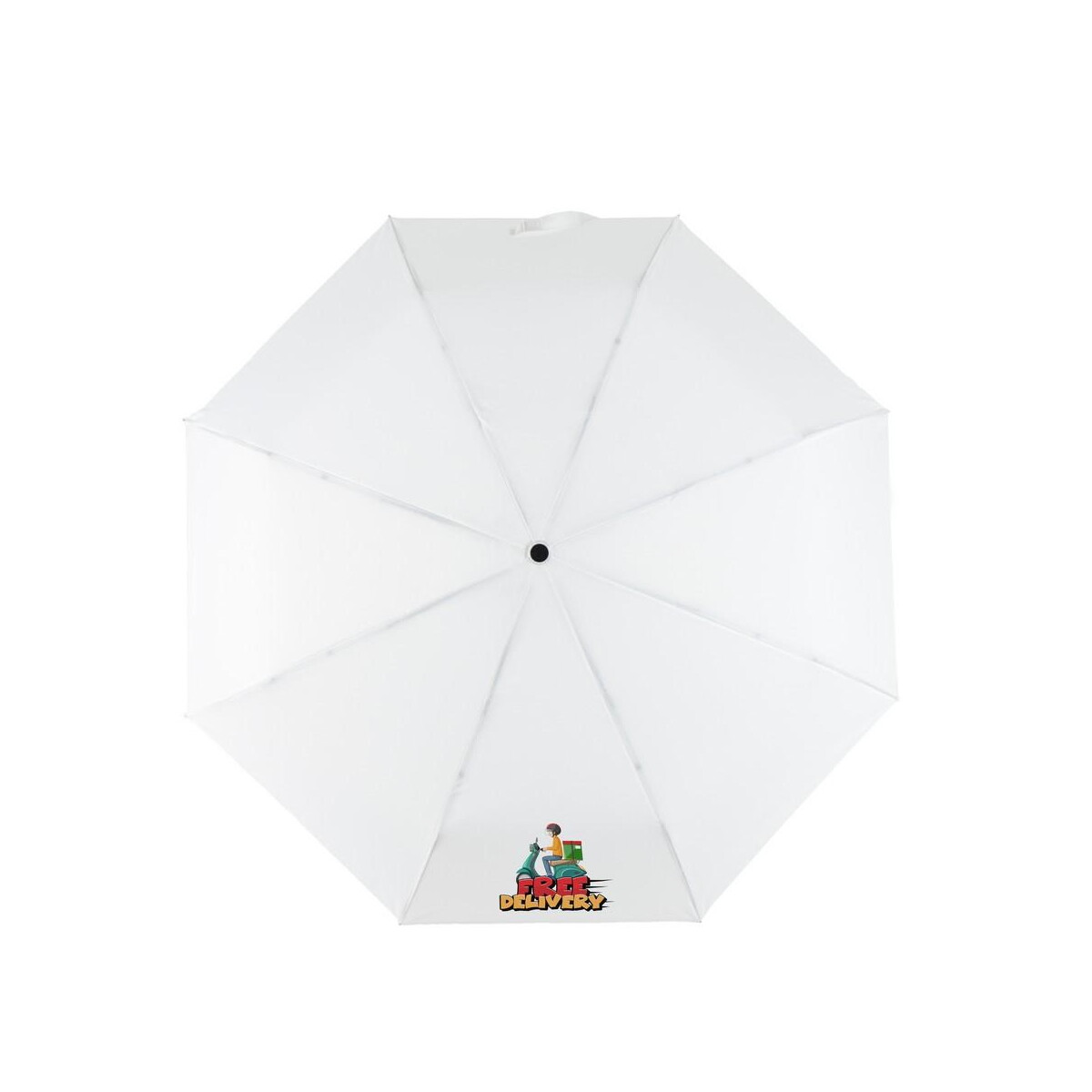 Parasole klasyczne z logo – parasol automatyczny rpet, składany | nell V7242-02_ILG01 Parasol automatyczny RPET, składany | Nell V7242-02_ILG01