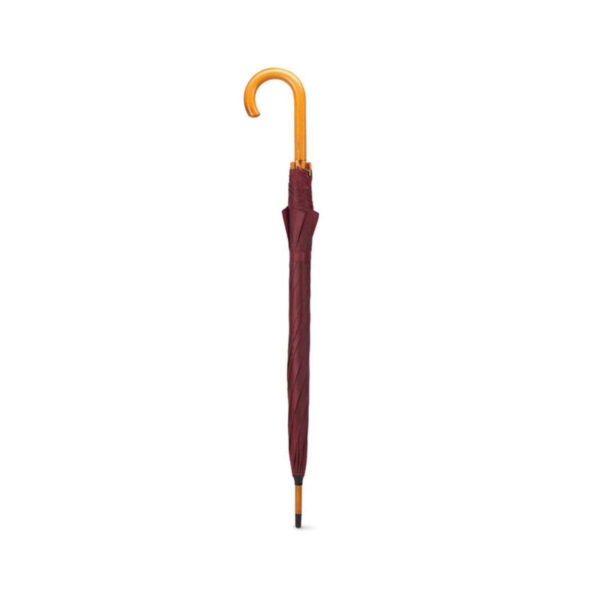Parasole klasyczne z logo – parasol z drewnianą rączką cala kc5132-02-side Parasol z drewnianą rączką CALA kc5132-02-side