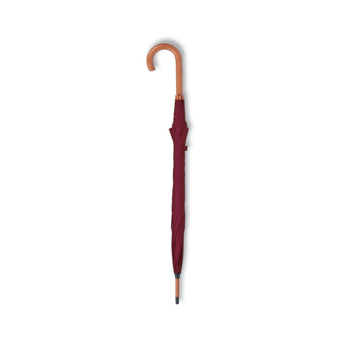Parasole klasyczne z logo – parasol z drewnianą rączką cala kc5132-02b Parasol z drewnianą rączką CALA kc5132-02b