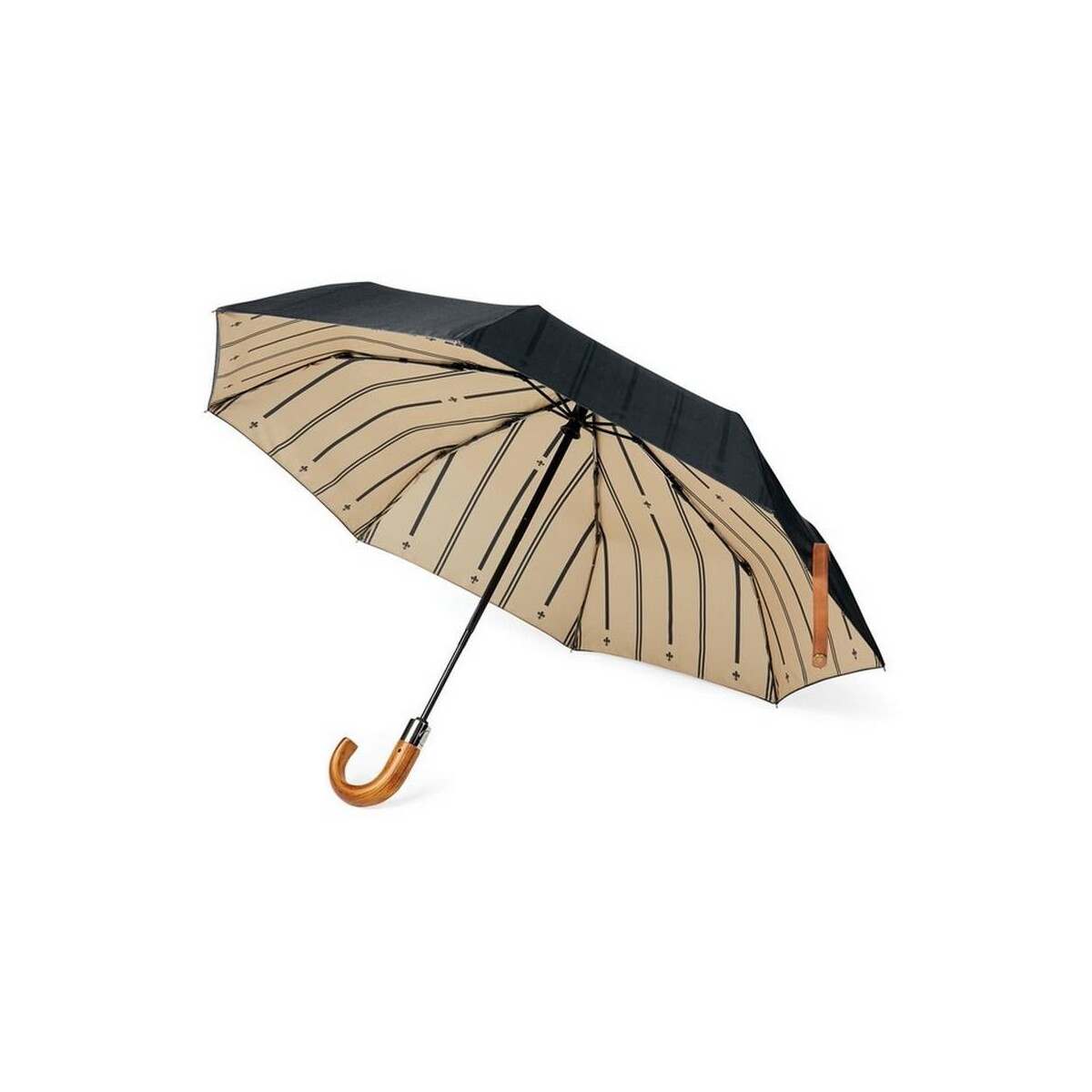 Parasole klasyczne z logo – składany parasol 21″ vinga bosler aware™ rpet VG480-03_V850011__S_0 Składany parasol 21