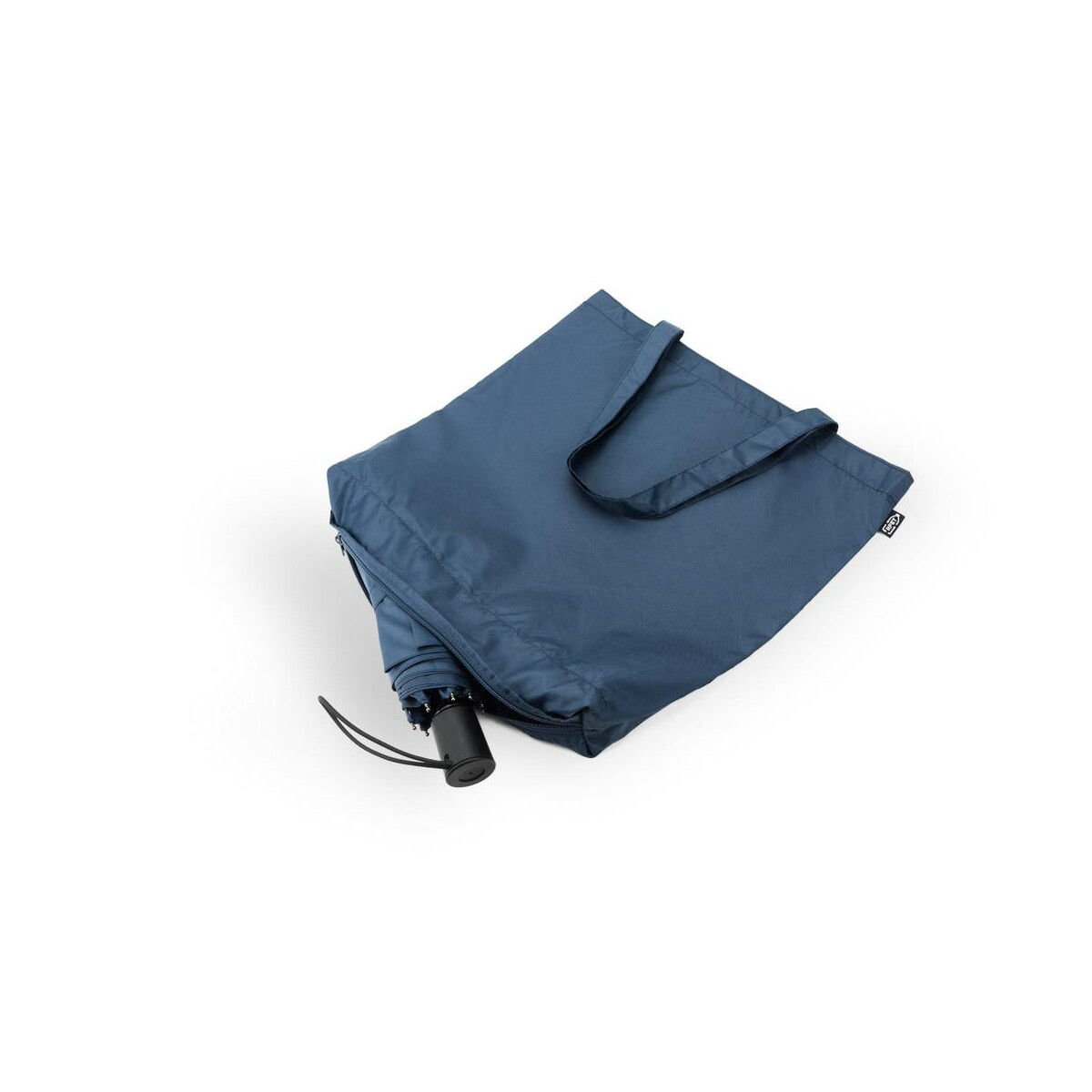 Parasole klasyczne z logo – skylar. parasol 2 w 1 z torbą na zakupy z poliestru z recyklingu w zestawie 99094_104-f SKYLAR. Parasol 2 w 1 z torbą na zakupy z poliestru z recyklingu w zestawie 99094_104-f