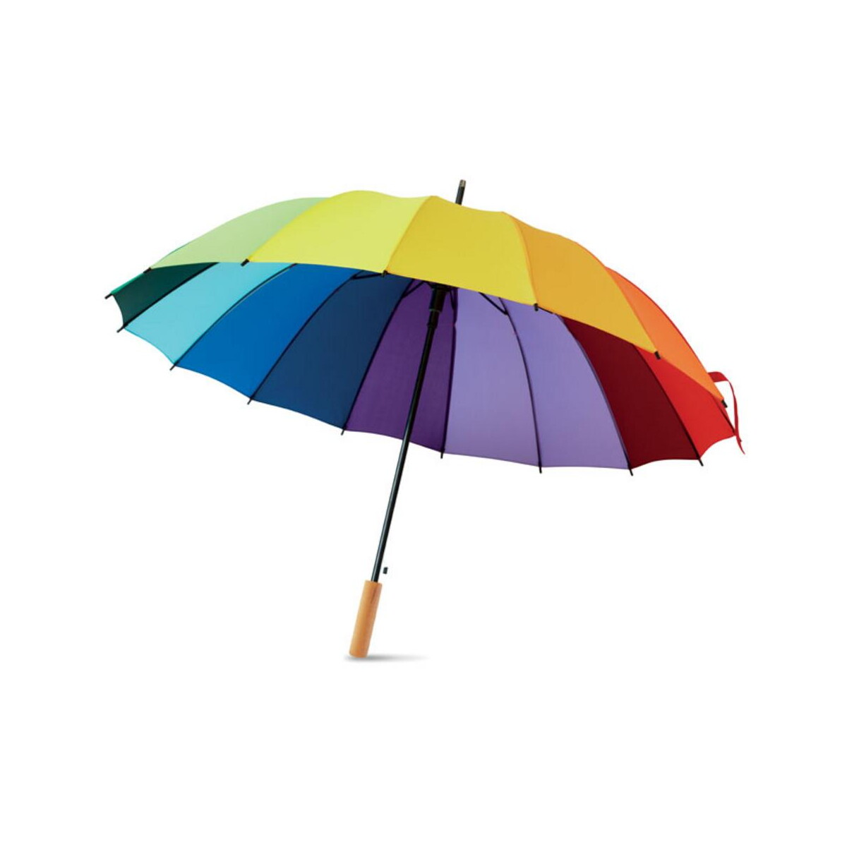 Parasole klasyczne z logo – tęczowy parasol 27 cali bowbrella mo6540-99 Tęczowy parasol 27 cali BOWBRELLA mo6540-99